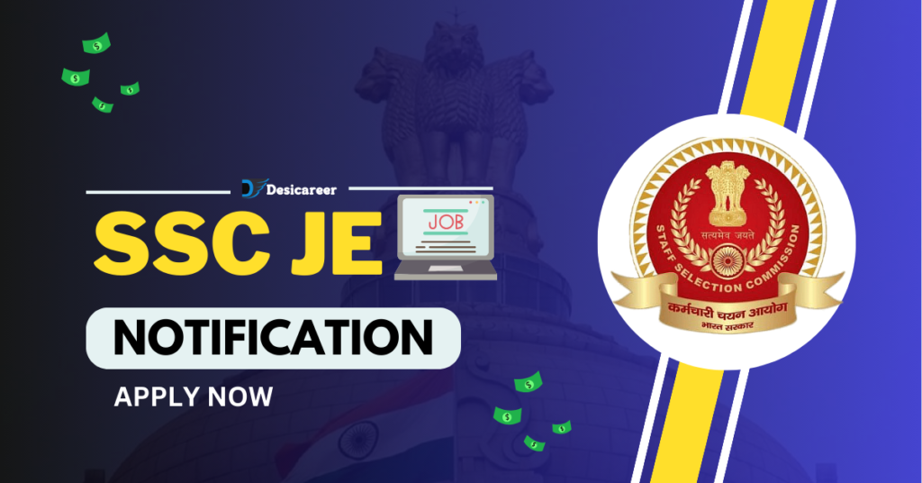 Ssc Je Recruitment News Notification Eligibility Fee Apply