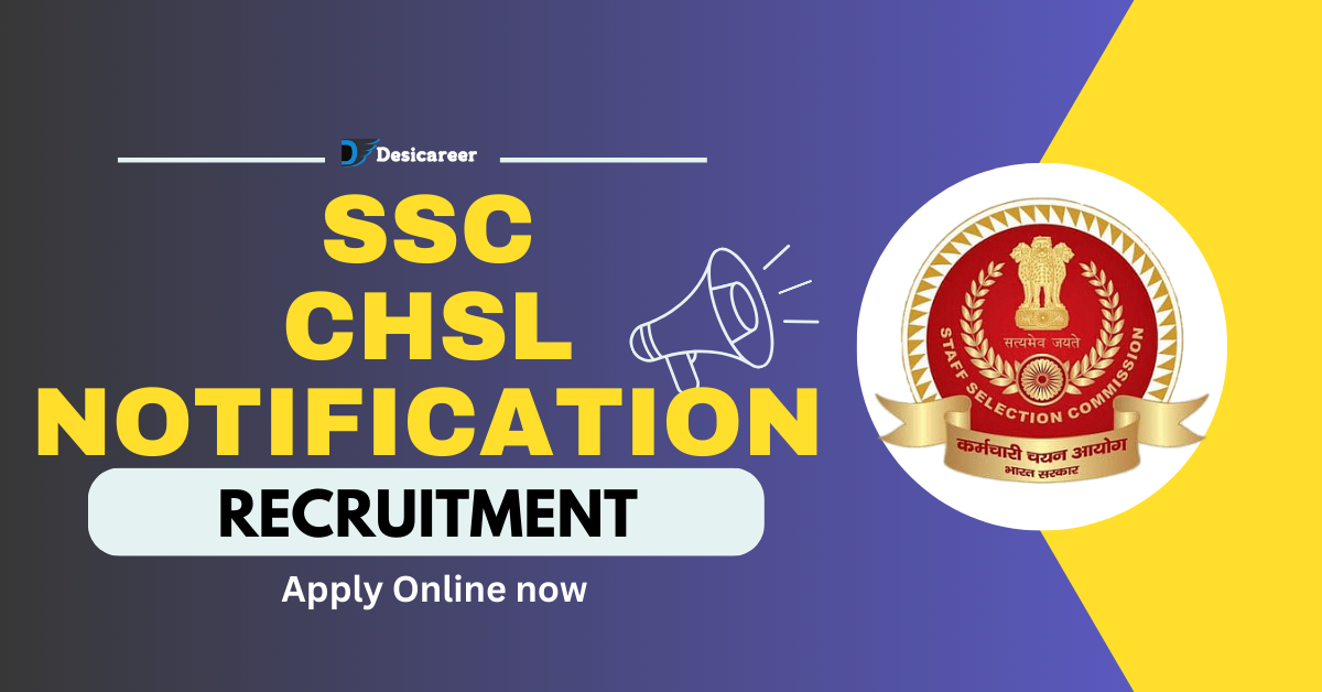 SSC CHSL Recruitment 2024, Apply Online Notification For 3712