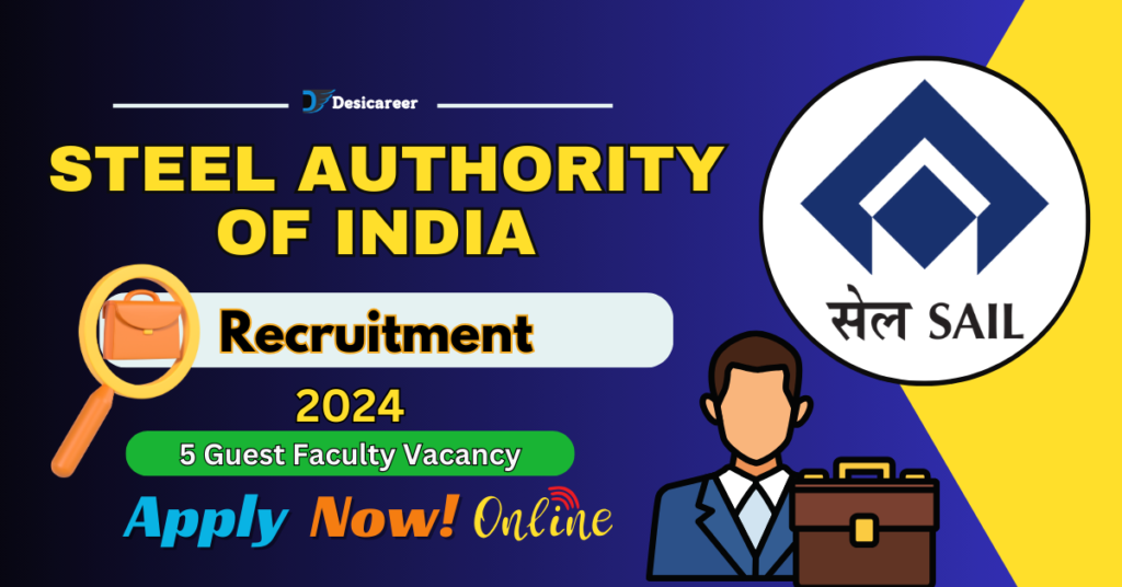 Steel Authority of India Recruitment 2024